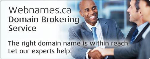 Webnames.ca Domain Brokering Service - the right domain name is within reach. Let our experts help.
