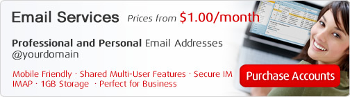 Email Services - Purchase Accounts