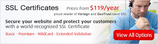 SSL Certificates - View All Options