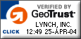 Secured by GeoTrust