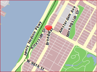 Blackberry Map Screen