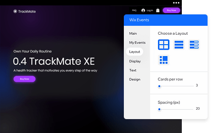 Wix presence builder