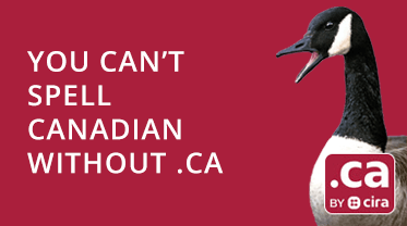 Can't spell Canadian without .CA