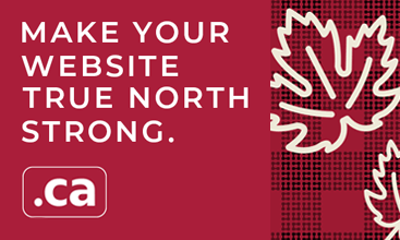 Make your website true north strong with .ca