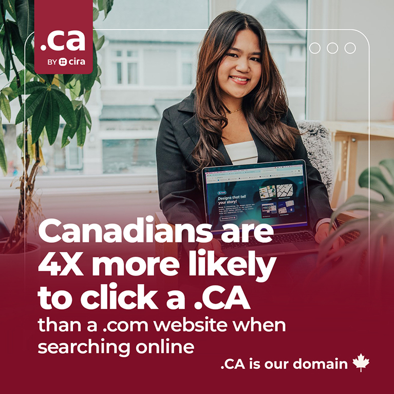 Four times more likely to click dot CA
