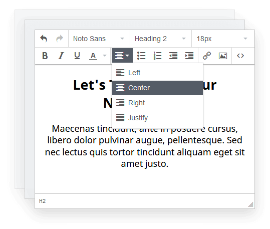 Text editor